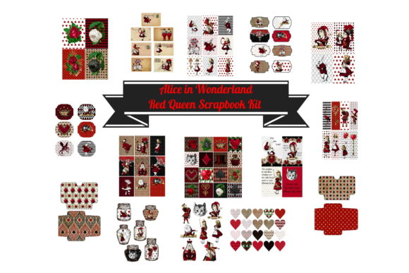 Download Alice in Wonderland Scrapbook Kit - Scrapbook Collection