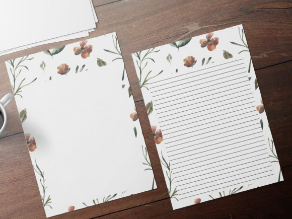 Download Minimal Flowers, Botanical Stationery - Minimal Collection