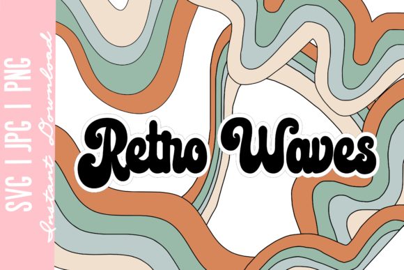 Download Retro Rainbow Wave Retro Pastel Wave - Retro rainbow Collection